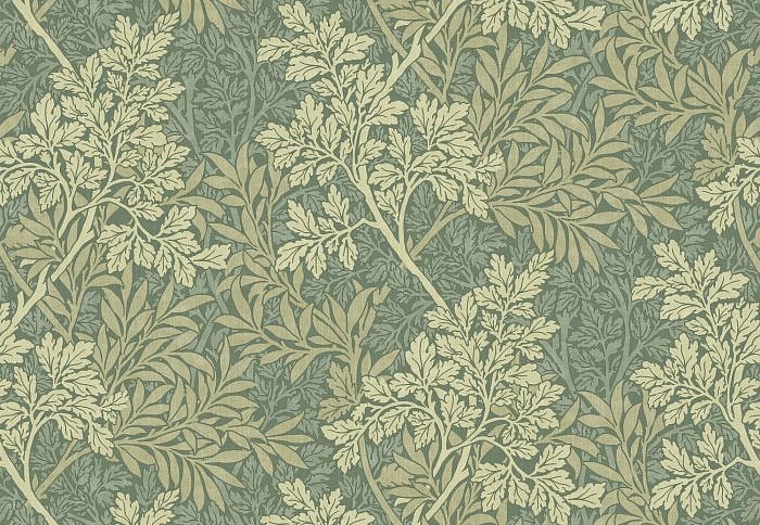Ткань William Morris At Home Flora & Foliage Volume I Foliage/Apple