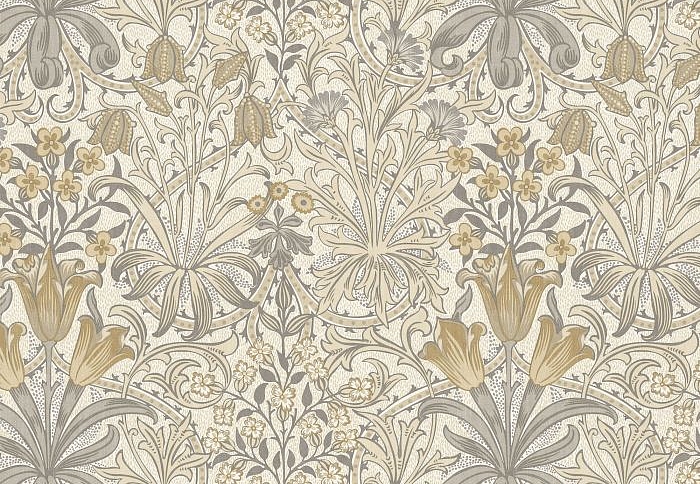 Ткань William Morris At Home Flora & Foliage Volume I WoodlandWeeds/Barley