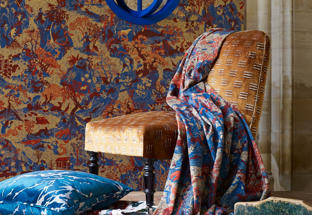 Ткань Zoffany Domino Velvets 333315