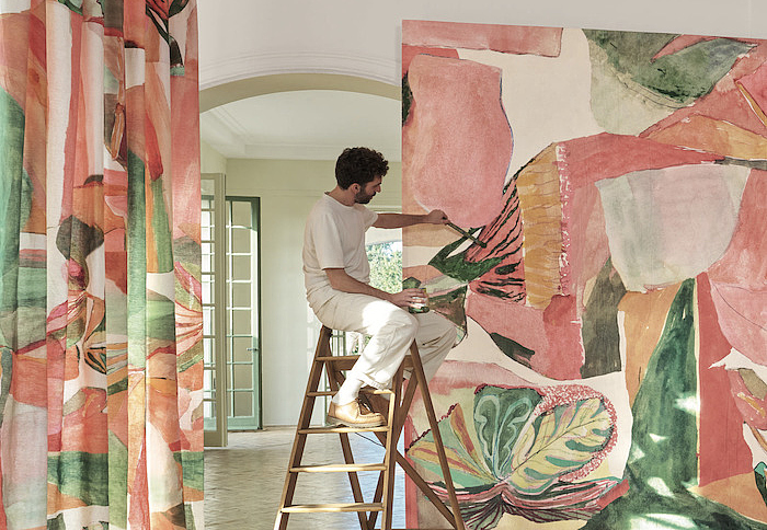 Ткань Casamance Vallees Suspendues 46850226