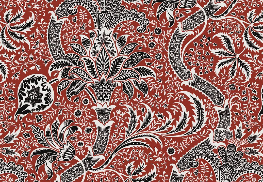 Ткань Серебрянная Студия (Silver Studio) Jaipur D1002-03-NA