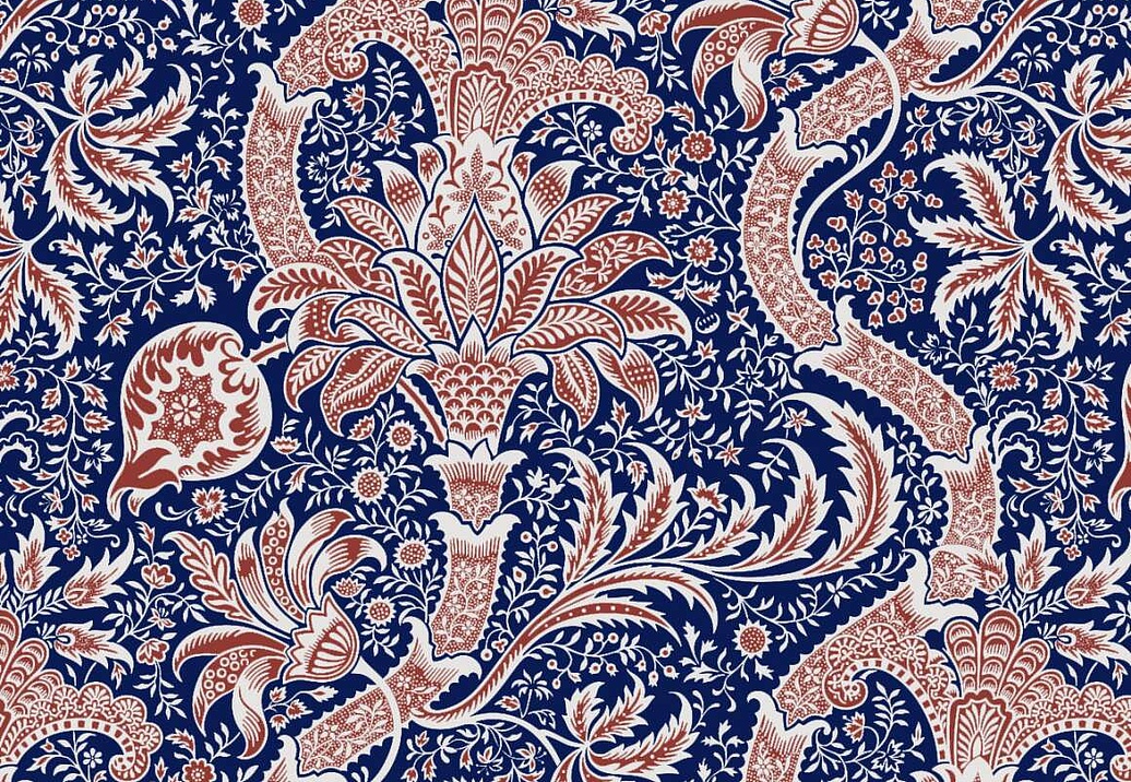 Ткань Серебряная Студия (Silver Studio) Jaipur D1002-04-NA