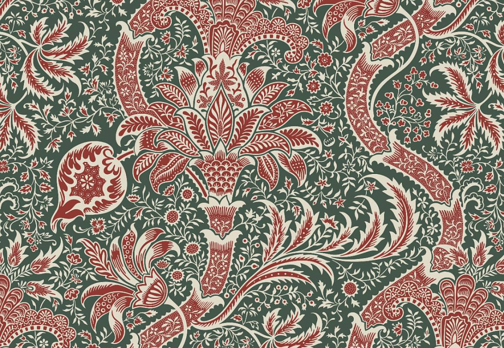 Ткань Серебрянная Студия (Silver Studio) Jaipur D1002-05-NA