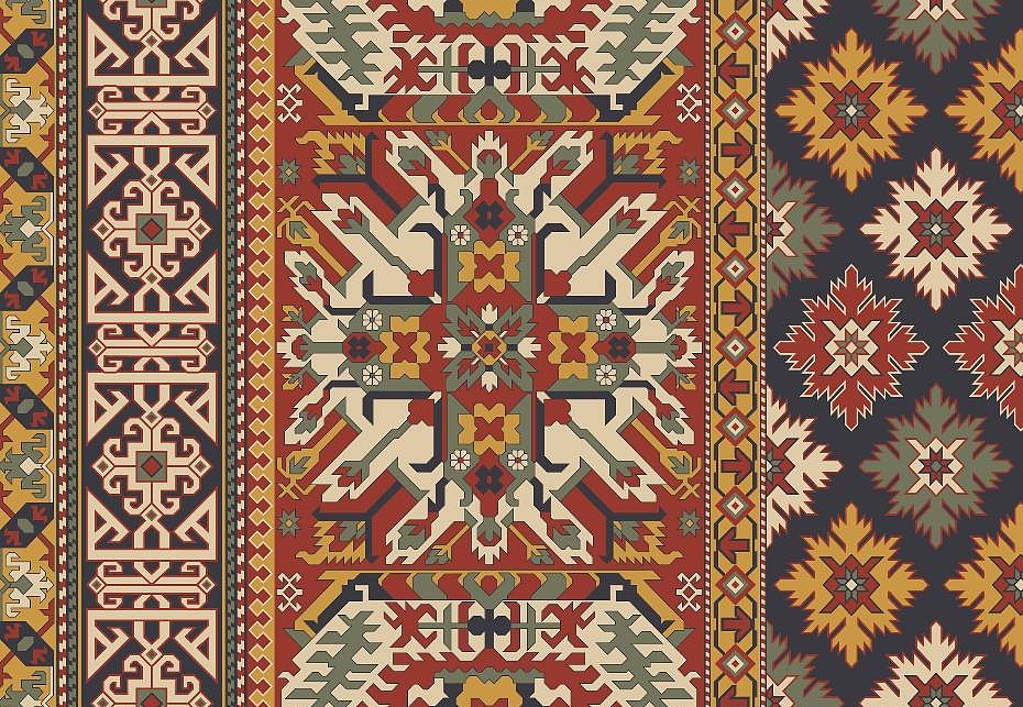 Ткань Серебрянная Студия (Silver Studio) Jaipur D1004-01-NA