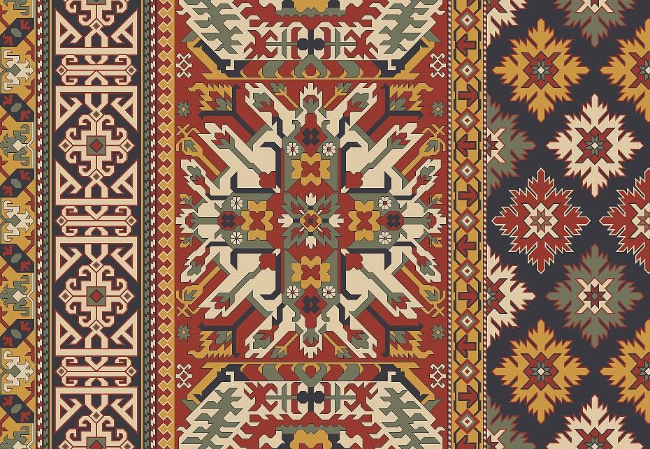 Ткань Серебряная Студия (Silver Studio) Jaipur D1004-01-NA
