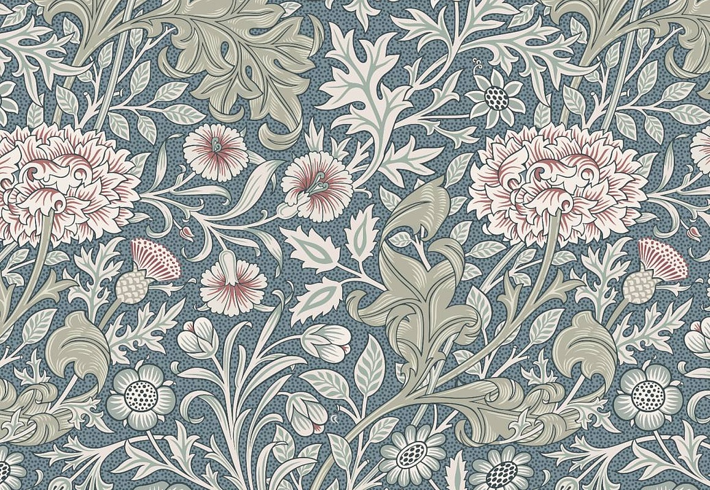 Ткань Серебряная Студия (Silver Studio) Jaipur D1008-01-TW