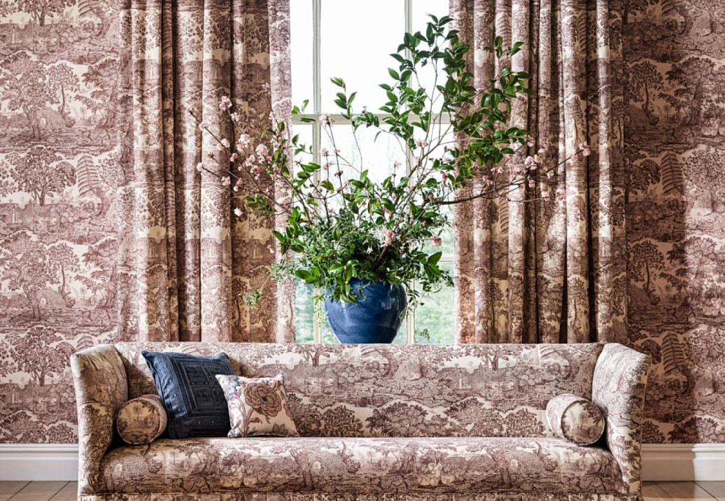 Ткань Sanderson Highgrove 227310