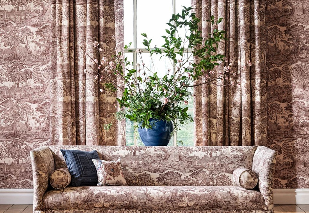 Ткань Sanderson Highgrove 227310