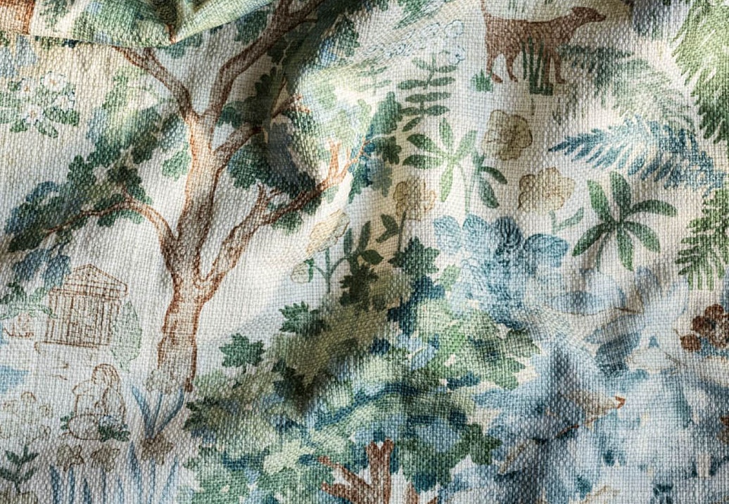 Ткань Sanderson Highgrove 227323