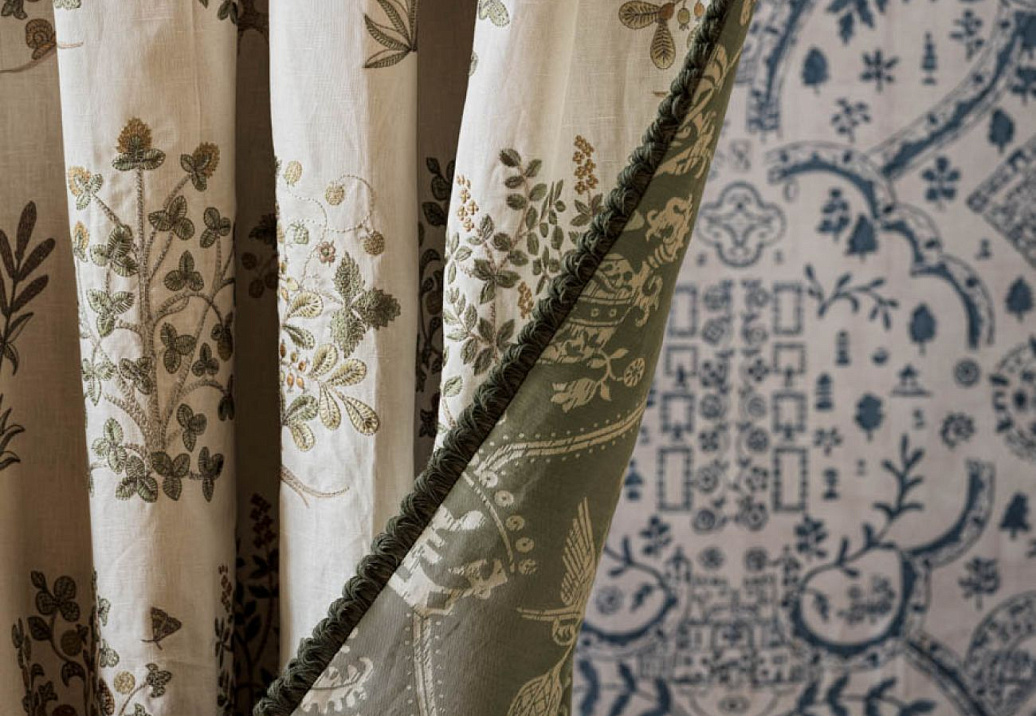 Ткань Sanderson Highgrove 237617