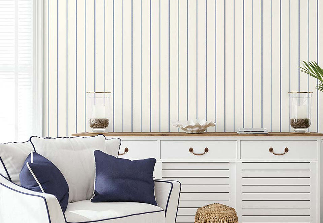 Обои Wallquest Nantucket Stripes SR21532