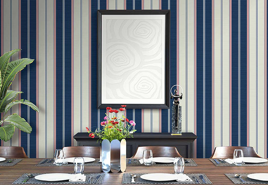 Обои Wallquest Nantucket Stripes SR21012