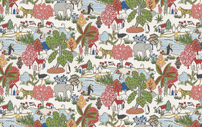Английские обои Little Greene, коллекция Storybook Papers, артикул 0231ANATOMI
