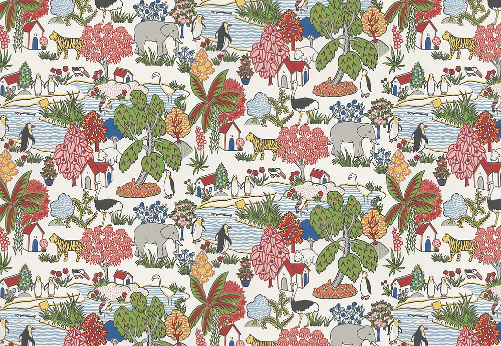 Обои Little Greene Storybook Papers 0231ANATOMI