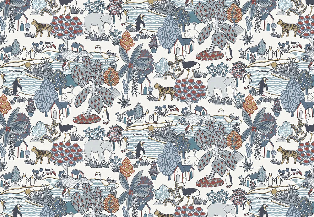 Обои Little Greene Storybook Papers 0231ANBASSO