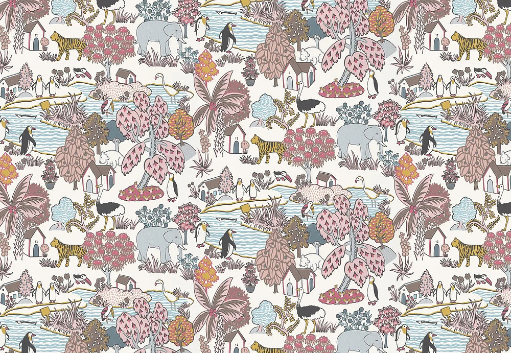 Обои Little Greene Storybook Papers 0231ANCONFE