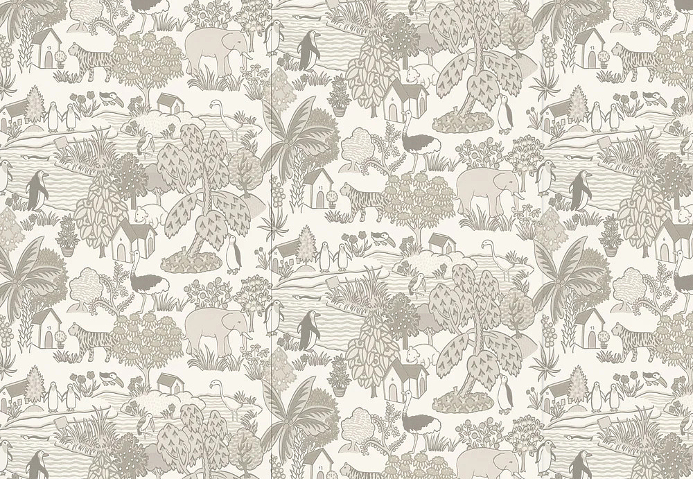 Обои Little Greene Storybook Papers 0231ANPORTL