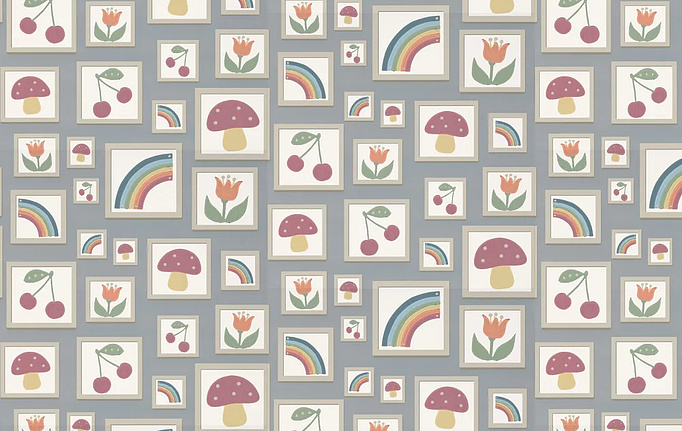 Английские обои Little Greene, коллекция Storybook Papers, артикул 0231BACELES