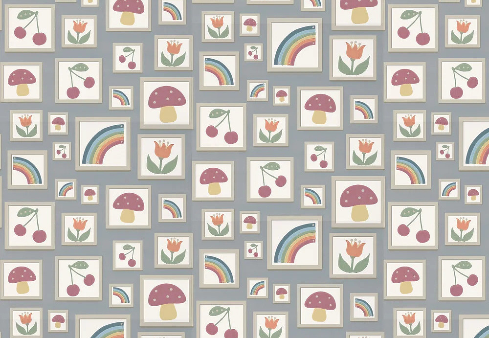Обои Little Greene Storybook Papers 0231BACELES