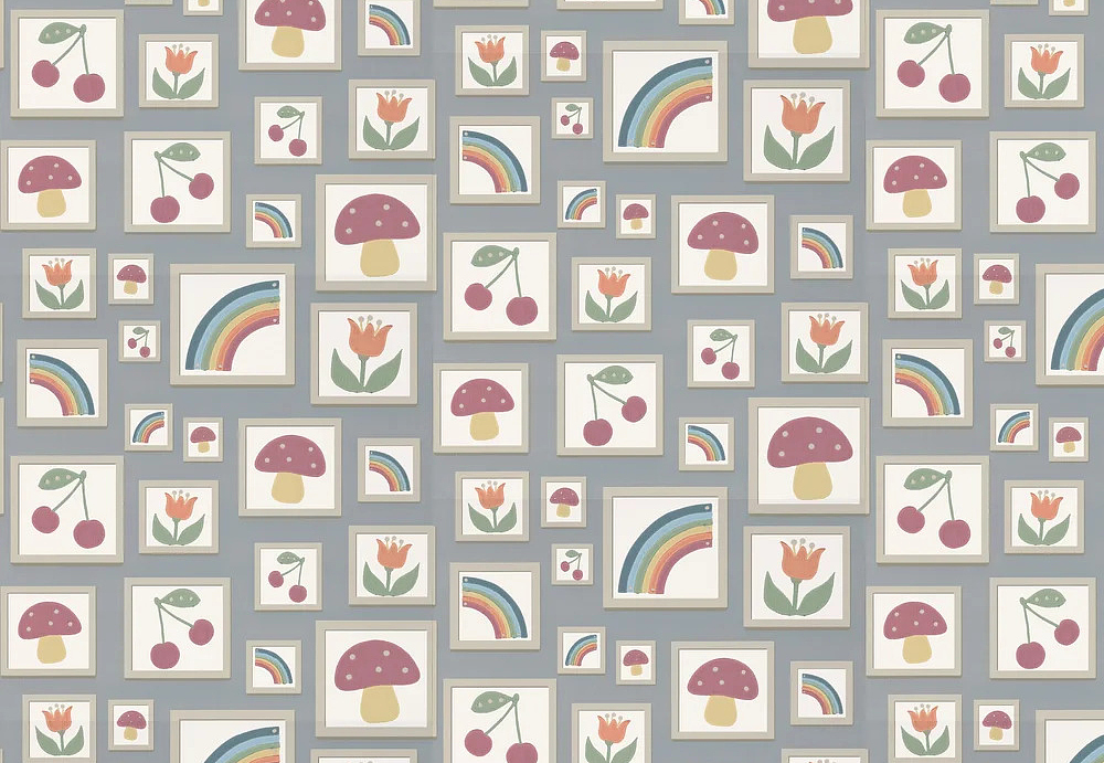 Обои Little Greene Storybook Papers 0231BACELES