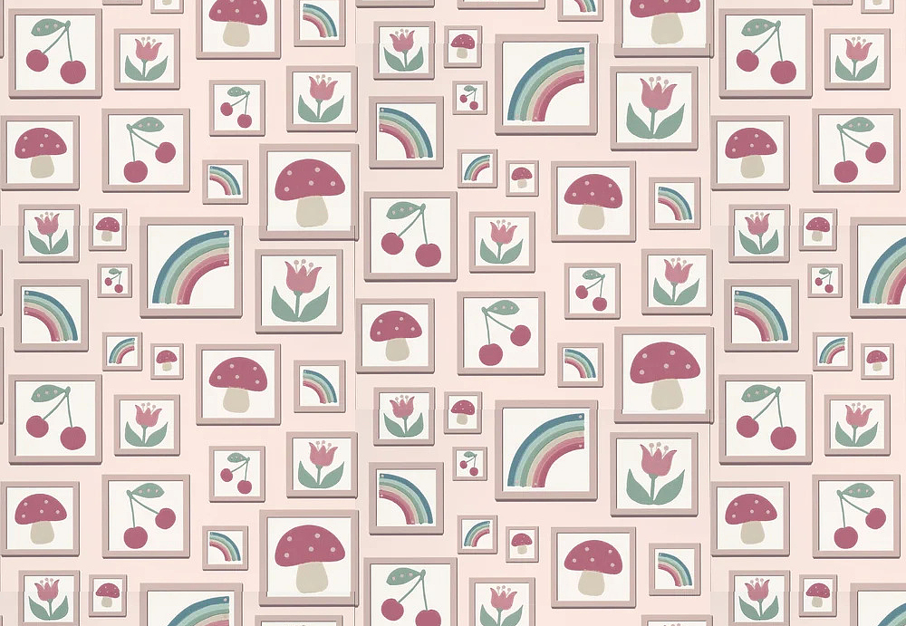 Обои Little Greene Storybook Papers 0231BAJULIE