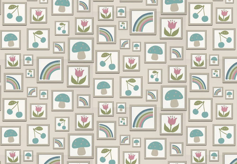 Обои Little Greene Storybook Papers 0231BAPORTL