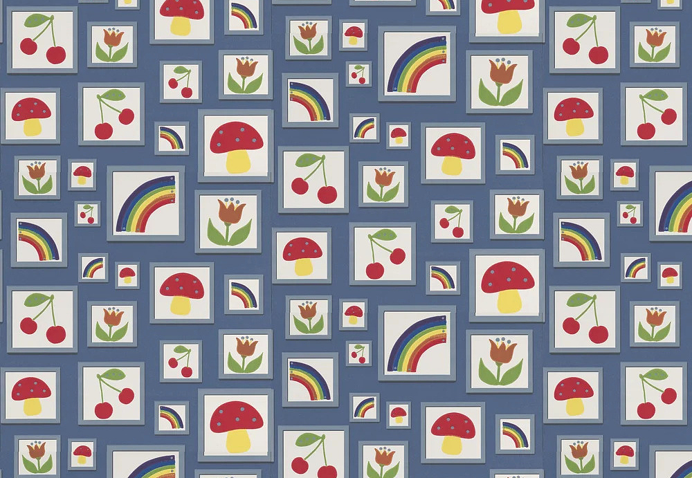 Обои Little Greene Storybook Papers 0231BAWOADZ