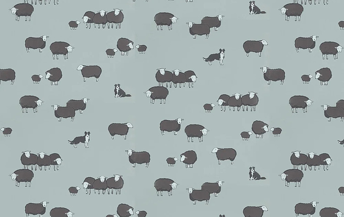 Английские обои Little Greene, коллекция Storybook Papers, артикул 0231NICELES