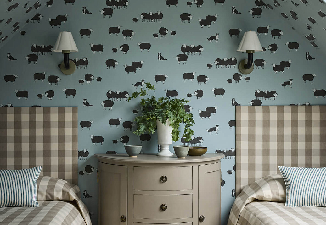 Обои Little Greene Storybook Papers 0231NICELES