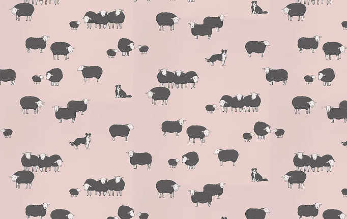 Английские обои Little Greene, коллекция Storybook Papers, артикул 0231NICONFE