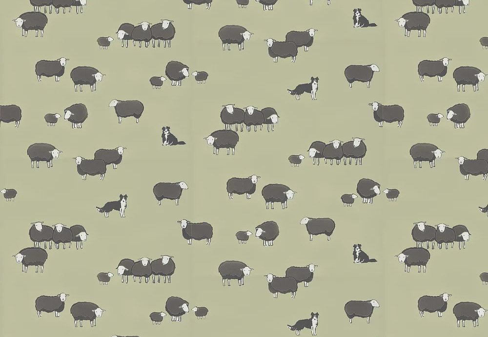 Обои Little Greene Storybook Papers 0231NIKITCH
