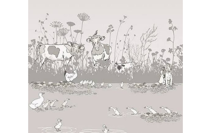Английские обои Little Greene, коллекция Storybook Papers, артикул 0231RICLUCK