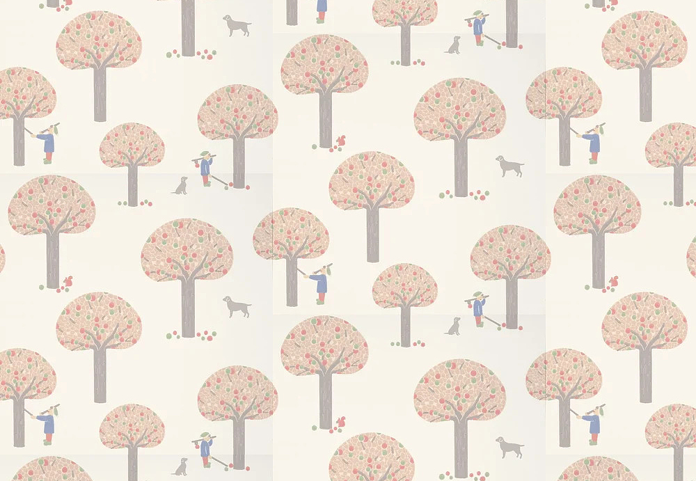 Обои Little Greene Storybook Papers 0231ROMASQU