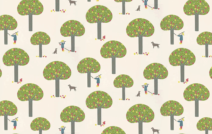 Английские обои Little Greene, коллекция Storybook Papers, артикул 0231ROSAGEA