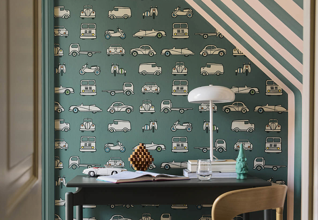 Обои Little Greene Storybook Papers 0231RTPLEAT