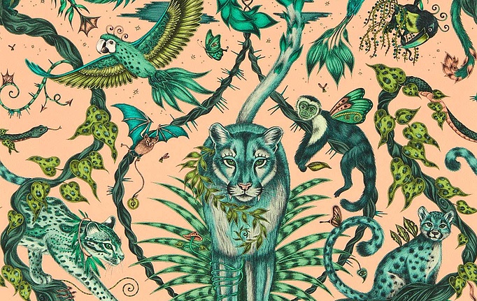 Английские обои Clarke & Clarke, коллекция Mythica, артикул W0213/04