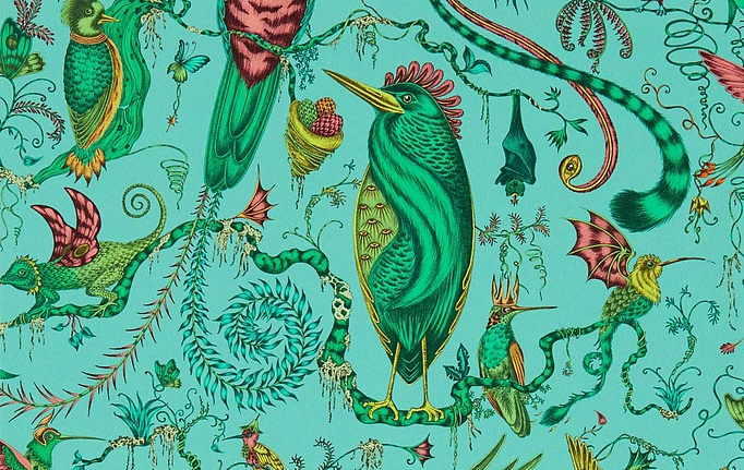 Английские обои Clarke & Clarke, коллекция Mythica, артикул W0217/01