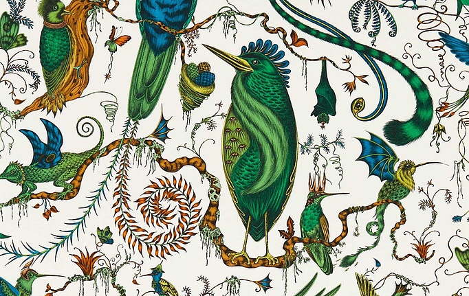 Английские обои Clarke & Clarke, коллекция Mythica, артикул W0217/03