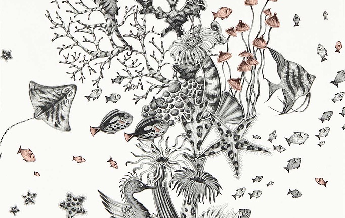 Английские обои Clarke & Clarke, коллекция Mythica, артикул W0218/03