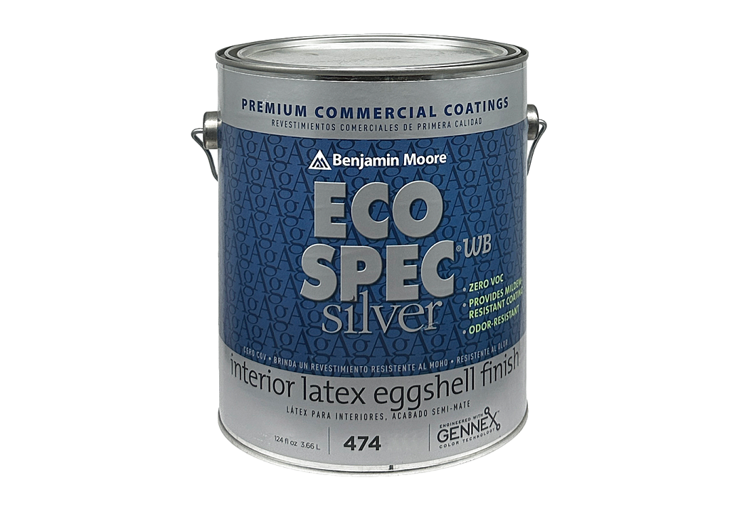 Краска Benjamin Moore Eco Spec Silver BM474 3.8 л