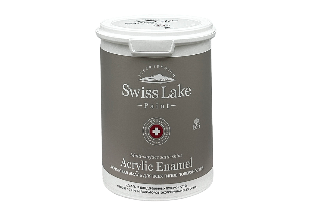 Краска Swiss Lake Acrylic Enamel AE-C 0.9 л