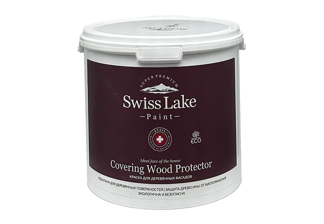 Краска Swiss Lake Covering Wood Protector CWP-C 2.7 л
