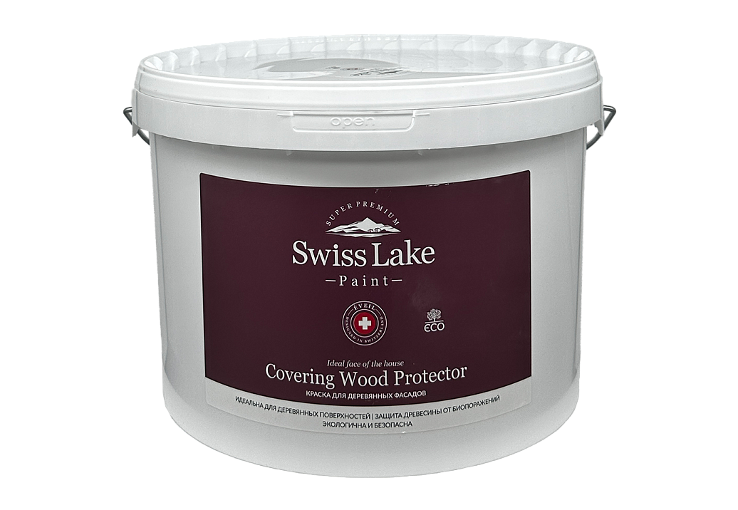 Краска Swiss Lake Covering Wood Protector CWP-C 9 л