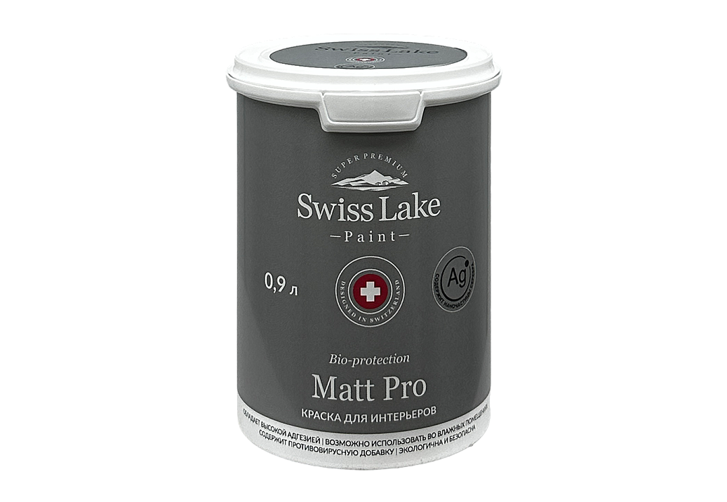 Краска Swiss Lake Matt Pro MP-C 0.9 л