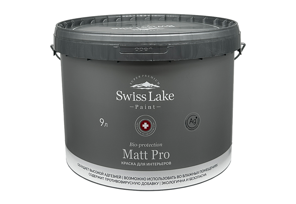 Краска Swiss Lake Matt Pro MP-C 9 л