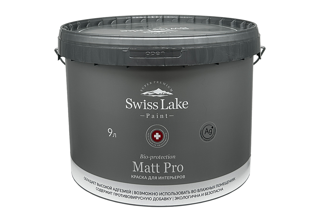 Краска Swiss Lake Matt Pro MP-C 9 л