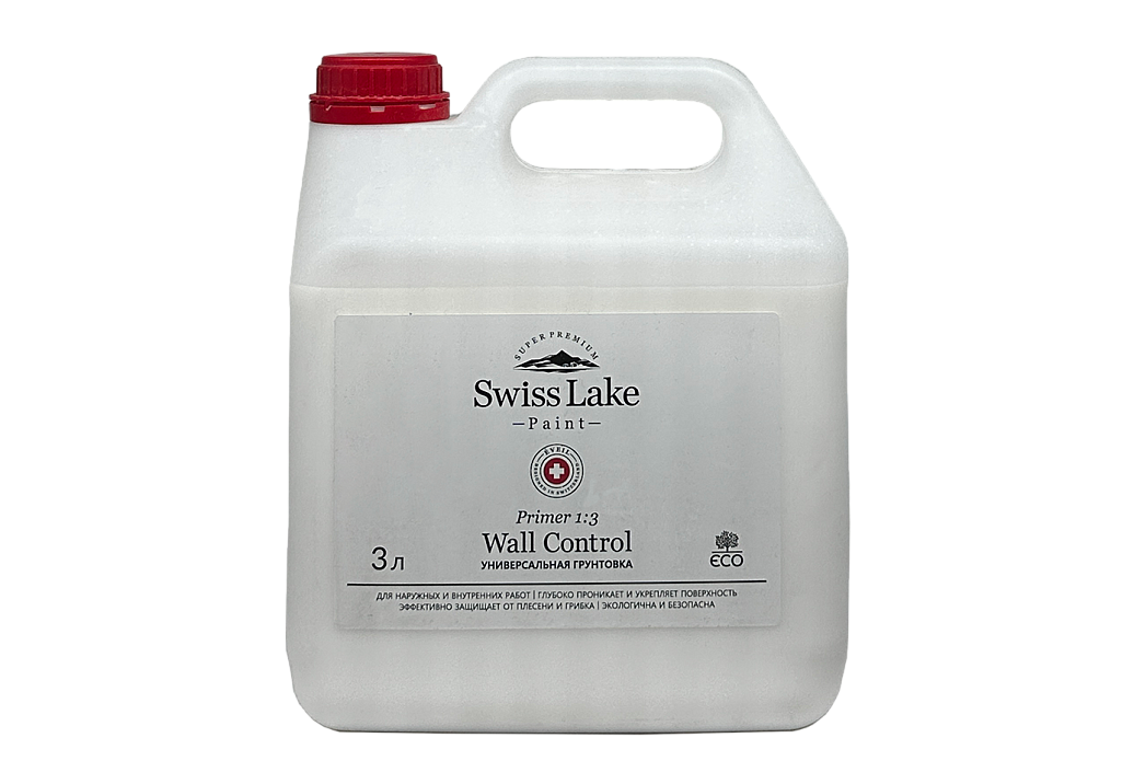 Грунтовка Swiss Lake Wall Control Primer 3 л