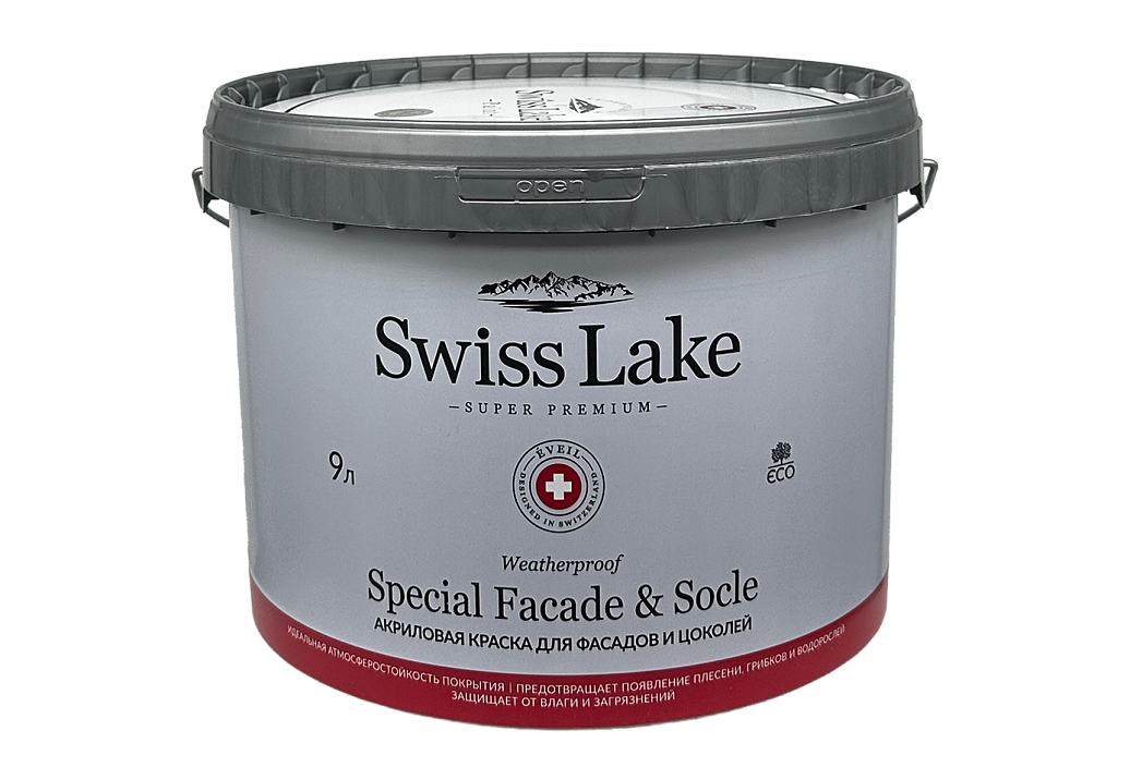 Краска Swiss Lake Special Facade & Socle SFS-C 9 л