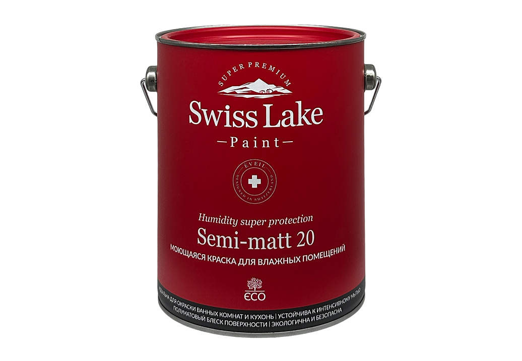 Краска Swiss Lake Semi-matt 20 SM-A 2.7 л
