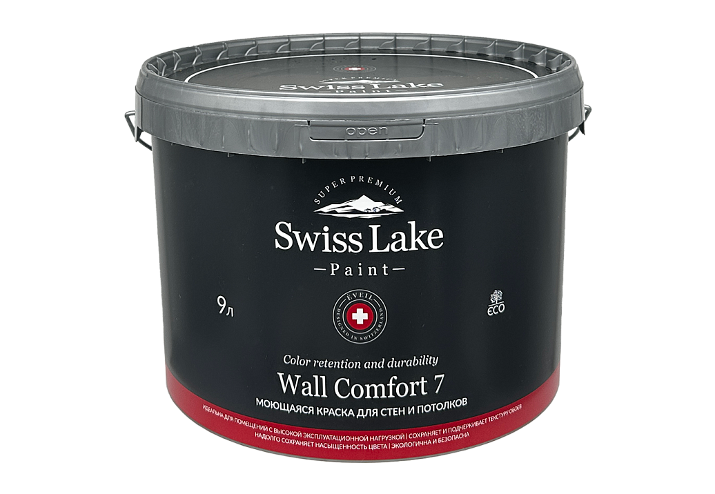 Краска Swiss Lake Wall Comfort 7 WC-A 9 л
